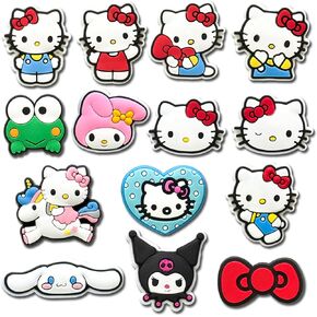 Cat School Cartoon DIY Silicone Bocal Beads لصنع القلم ، سحر قلم حبة الرسوم المتحركة ، مجموعة Keychain Jewelry Craft للبالغين في سن المراهقة (14 مساءً أسود) in Kuwait