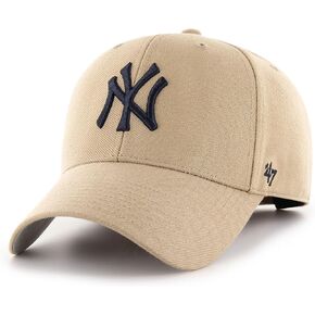 '47 Brand MLB New York Yankees Cap B-MVP17WBV-KHA, Mens, Beige/Khaki,