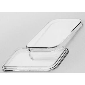 (50 Pack) Direct Fit Coin 29x50 Holder Capsule for 1oz Silver Bar One Troy Ounce Bar