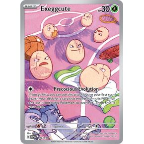 Pokemon - Exeggcute 192/191 - Surging Sparks - Illustration Rare Foil Card
