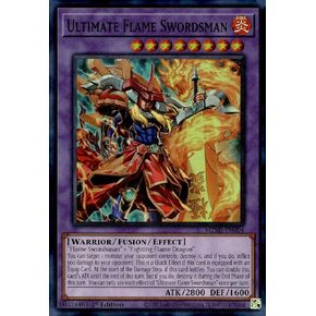 Swordsman في Ultimate Flame - MZMI -EN004 - Super Rare - 1st Edition