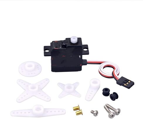 RC PRAPE PRAPLE لتجاوز الهوايات S0017M 17G METAL GEAR 1.8 كيلوجرام الرقمية Servo RC Parts Airplane Robot 1/18 1/16 شاحنة Car Boat Boat Plane (الترس البلاستيكي) in Saudi Arabia