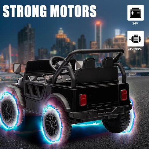 ركوب 24V Postack على سيارة مع التحكم عن بعد ، 1 مقاعد 4WD ركوب البطارية على ألعاب UTV للأولاد الصغار ، مركبة كهربائية على الطريق لقيادة W/Bluetooth ، مصابيح LED ، عجلات إيفا ، الوردي in Kuwait