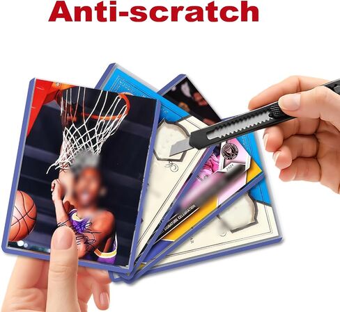 1000 Top Loaders for Cards for Baseball, Football, MTG Cards, Ultra-Clear Protectors for Trading Collectibles (500 Hard Sleeves+500 Soft Sleeves) in Saudi Arabia