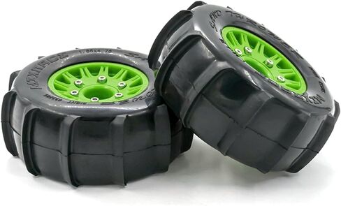 RC Paddle Tyres Off Road Snow Sand Paddle Tyres 4pcs Replment for 1/10 Short-Course Truck 727 K1 RC CAR in Saudi Arabia