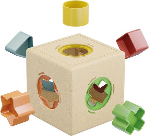 Quercetti Chunky Peggy PlayBio Stacking Toy - Classic Play for Motor Skill Development, Made with Recyclable Bioplastic, for Toddlers and Little Kids Ages 1-3 Years in Saudi Arabia