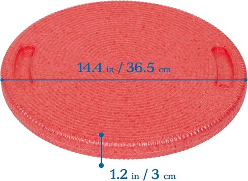 ECR4Kids CircleSpots, Seating Pads, Red, 10-Pack in Saudi Arabia