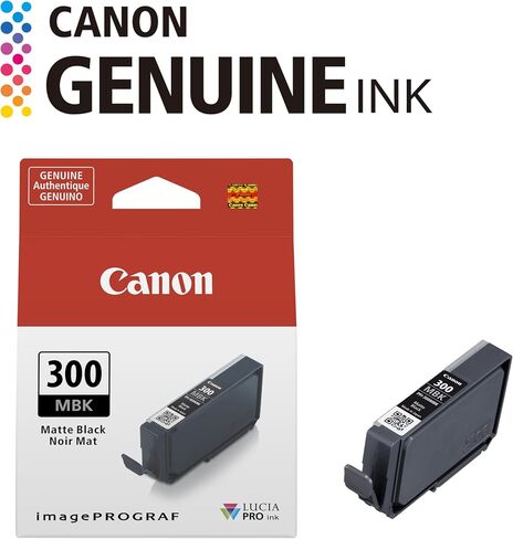 Canon PFI-300 Lucia PRO Ink, Matte Black, Compatible to imagePROGRAF PRO-300 Printer, Standard (4192C002) in Saudi Arabia