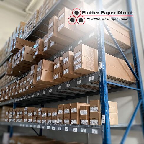 Plotter Paper Direct Premium Polyester Matte Canvas Roll, Quick Dry, Wide Format Inkjet Printer Compatible, Perfect for Fine Art, Photography, Archival Quality Prints. (17"x40' 280gsm Polyester) in Kuwait