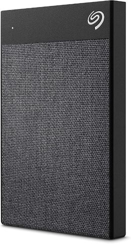 Seagate Backup Plus Ultra Touch, 1 TB, USB-C + USB 3.0 Portable External Hard Drive, White, 4 mo Adobe Creative Cloud Photography Plan and Two-yr Rescue Services (STHH1000402) in Saudi Arabia