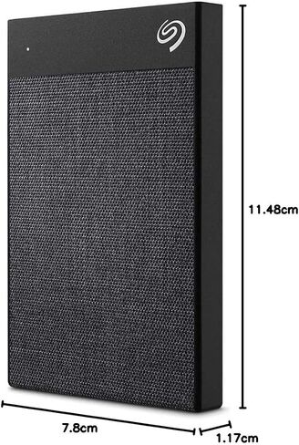Seagate Backup Plus Ultra Touch, 1 TB, USB-C + USB 3.0 Portable External Hard Drive, White, 4 mo Adobe Creative Cloud Photography Plan and Two-yr Rescue Services (STHH1000402) in Saudi Arabia