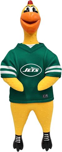 Littlearth NFL Team Rubber Chicken Toy San Francisco 49ers in Kuwait