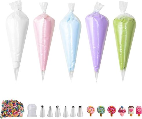 5 Colors 3.5Oz Decoden Cream Kit, Simulation Fake Whipped Cream Glue, Deco Cream, Suitable for DIY Crafts and Phone Case Decoration (Light Colored Series) in Saudi Arabia