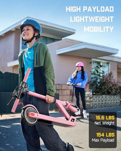 FanttikRide T9 Electric Scooter for Kids 4.3-5.6 ft, 7/10/12 MPH, LED Battery Level, Height Adjustable and Foldable, Electric Scooter for Kids, for Teenager, Up to 40 mins in Saudi Arabia
