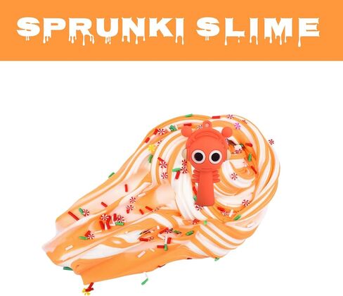 Sprunki Butter Slime - Sprunki كبير إضافة سحر INS و DIY Premium DIY Scated Peach For Boys & Girls ، الأعمار من 4 إلى 12 - حفلات الحفلات in Kuwait