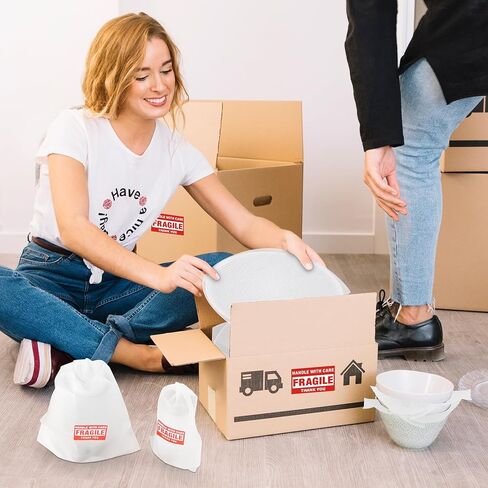 AOBOPLE 250 Pack Moving Packaging Supplies,5 Sizes Cushion Foam Pouch (16x16",16x12",12x12",12x7.5",7.5x7.5") with 12x12" Foam Wrap Sheets,Packing Supplies to Protect Dishes,Photo Frame,Glasses,china in Kuwait