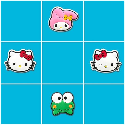Cat School Cartoon DIY Silicone Bocal Beads لصنع القلم ، سحر قلم حبة الرسوم المتحركة ، مجموعة Keychain Jewelry Craft للبالغين في سن المراهقة (14 مساءً أسود) in Kuwait