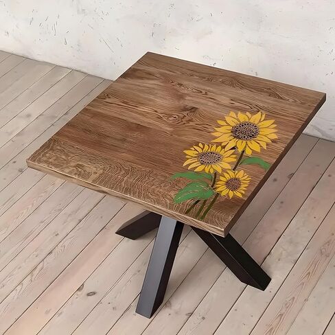 20pcs Stencils for Painting，Flower Stencils，Stencils for Crafts Reusable，Stencil，Sunflower Stencils for Painting，Wall Stencil (Sunflower) in Kuwait