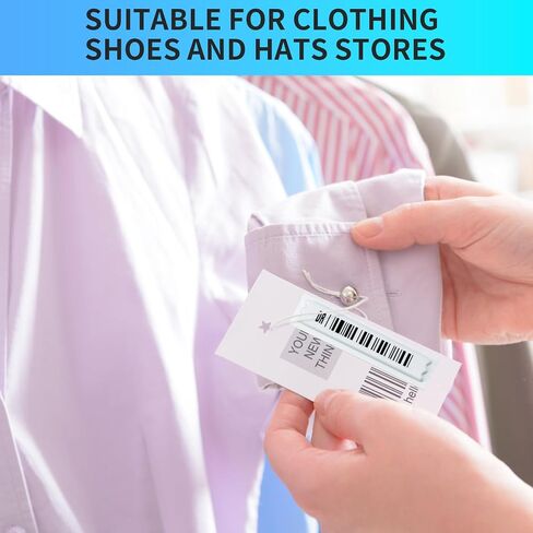 58khz AM Security Label Tags (Mock Barcodes), Acoustic Magnetic Sticker checkpoints,Compatible with 58khz acousto-Magnetic EAS System (2000PCS) in Saudi Arabia