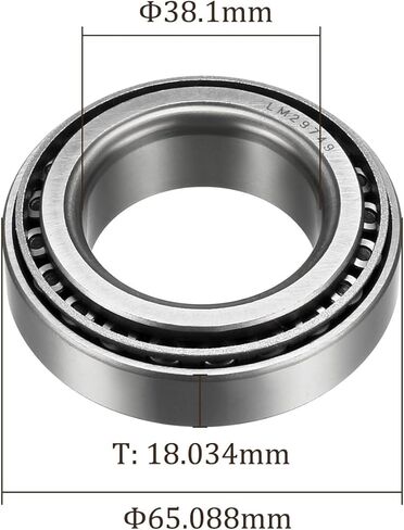 محمل أسطواني مدبب 387A/382A - [57.15 مم × 96.838 مم × 21.946 مم] محمل فولاذي من الكروم لاستخدام نظام الناقل in Kuwait