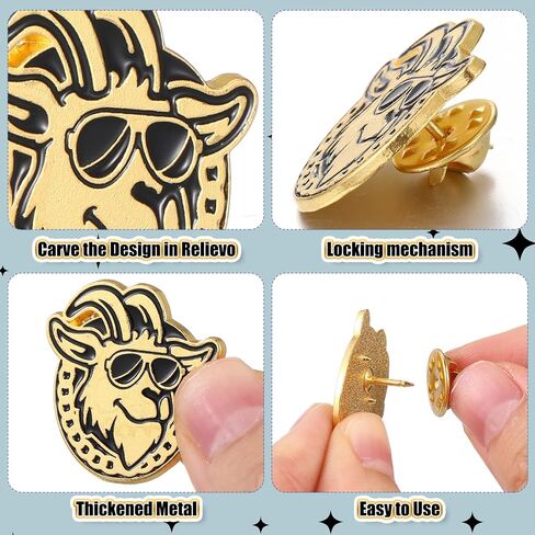 Quelay 50 Set Employee of The Month Lapel Pins 3/4 Inch Outstanding Employee Appreciation Pin Bulk with Cards & Bag Recognition Xcellence Service Motivational Brooches for Teacher Staff in Saudi Arabia