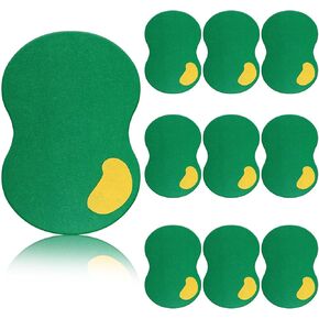 10 Pcs Golf Centerpieces Table Decorations 14 x 11 Inch Golf Themed Centerpieces Green Felt Decoration for Sport Party Supplies Birthday Decor