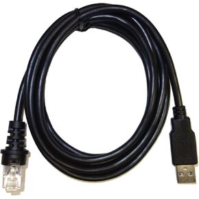 9FT USB Cable for Honeywell Metrologic Barcode Scanners (Black)