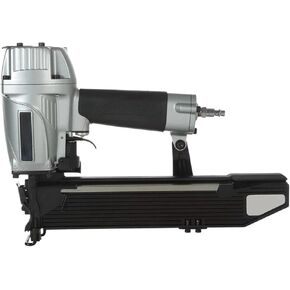 Oil-Free Pneumatic Staple Gun Pneumatic Stapler Wide Crown Stapler High Capacity Magazine 1-Inch Wide Crown 16 Gauge 1-Inch Up to 2-Inch Staple Length