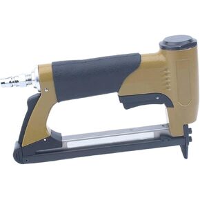 Pneumatic Upholstery Stapler Heavy-Duty MT1016J Crown Width 11.2mm Pneumatic U-Shaped Nail Gun Nails Length 6-16mm Pneumatic Stapler for Furniture