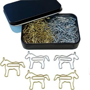 Cute Paper Clips, 30PCS Dinosaur Paper Clips, Creative Office Supplies Bookmark Clips Cute Home Office Library, Dinosaur Gifts for Boys Girls Kids Students Coworkers Teachers, Back to School Supplies