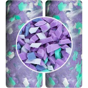 Bean Bag Filler, 10lbs Shredded Memory Foam Filling for Bean Bag Filler Foam Refill for Pillow Dog Beds Chairs Cushions and Arts Crafts, Uniform Filling, Soft and Comfortable, widely Used.
