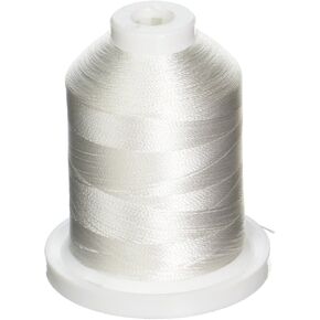 Robison-Anton Rayon Super Strength Thread Solid 1,100yd-Snow, Snow White