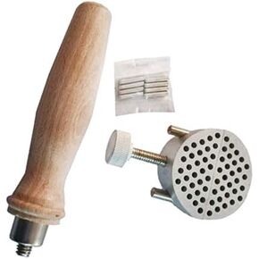 PRAZTECH® Universal Work Holder Peg Clamp Jewelers Hand Held Vise Jewelry Engraving Tool