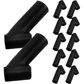 Kisangel 12pcs Plastic Kite Connectors Rod, DIY Kite Projects Frame Versatile Angled Straight Design for Easy to Use High Compatibility
