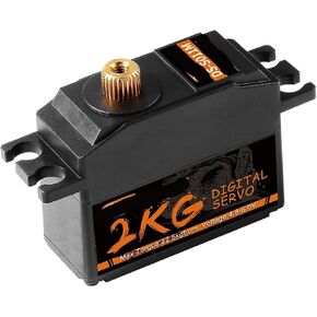 1/5/10/20pcs 2KG Metal Gear Digital servo Waterproof Suitable for 144001 12428 124018 Mn99s Mn86 1/12(5PCS Metal 2KG)