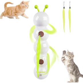 Smart Motion Cat Toy with Worm Design, Smart Motion Cat Toy with Worm Design, for Indoor Cats