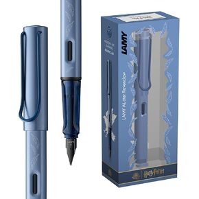 Lamy AL-star Harry Potter Ravenclaw Fountain Pen - Special Edition Fountain Pen with Engraving of the House - Steel Nib in Line Width M - Lightweight Aluminium Housing - Includes T10 Blue Ink