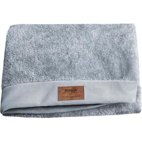 XLarge 42in Dog Bed Cover Replacement Orthopedic Washable - Waterproof Removable Cover, Gray 42" x 30"