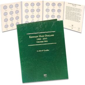 Littleton Coin Company Blank Half Dollar Folder Coin Storage