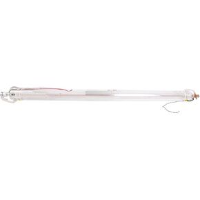 Doppy 80W CO2 Laser Tube 1250mm with Metal Head (Peak 100W) Wires Preconnected with Coating for Laser Cutter Laser Engraving Cutting Machine