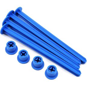 JConcepts 1/8 Off-Road Tire Stick Blue (4) JCO24311