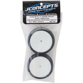 JConcepts 4061101011 Fuzz Bite Lp Wide 2.2 2WD Front - Pre-Mounted On 3347w Whee