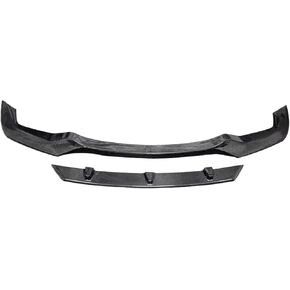 Spoiler Separator, F87 M2 Carbon Fiber Frp Front Bumper Lip Splitter Compatible with BMW F87 M2 v Style Car Body Kit 2014 2015 2016 2017 2018
