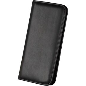 Samsill Professional Business Card Organizer with Padded Cover, Card Holder for 160 Cards, Black