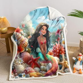 AILONEN Cute Cat Sherpa Blanket,Cartoon Pet Cat Pattern Throw Blanket for Kids Girls,Kawaii Animal Kitten Sherpa Fleece Blanket for All Season,Soft Blanket for Bed Sofa, 70 x 55 Inches