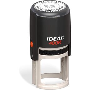 Round Notary Stamp for State of Georgia | Self Inking Unit - Ideal 400r with Advanced Durability