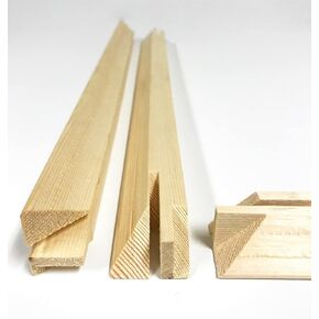 1.5 "قضبان نقالة قماشية سعة 1.5" 2 PK 2 PK إطار الخشب الصلب لتمدد القماش.