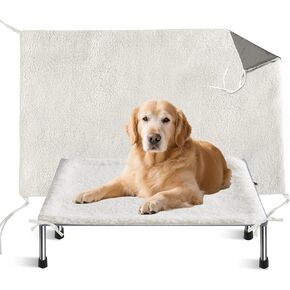 Washable Dog Pee Pads, Reusable Waterproof Pet Training Pads for Puppy, Crate, Playpen, Grey 48" x 33"