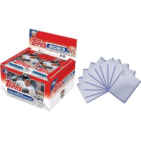 2023 Topps Series 2 Baseball Factory Sealed Retail Display Box with 10 Hard Plastic Sleeves
