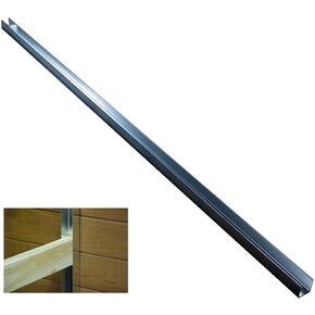 Galvanized Steel 7FT Long Wall Channels for Horse Stalls Pack of 6